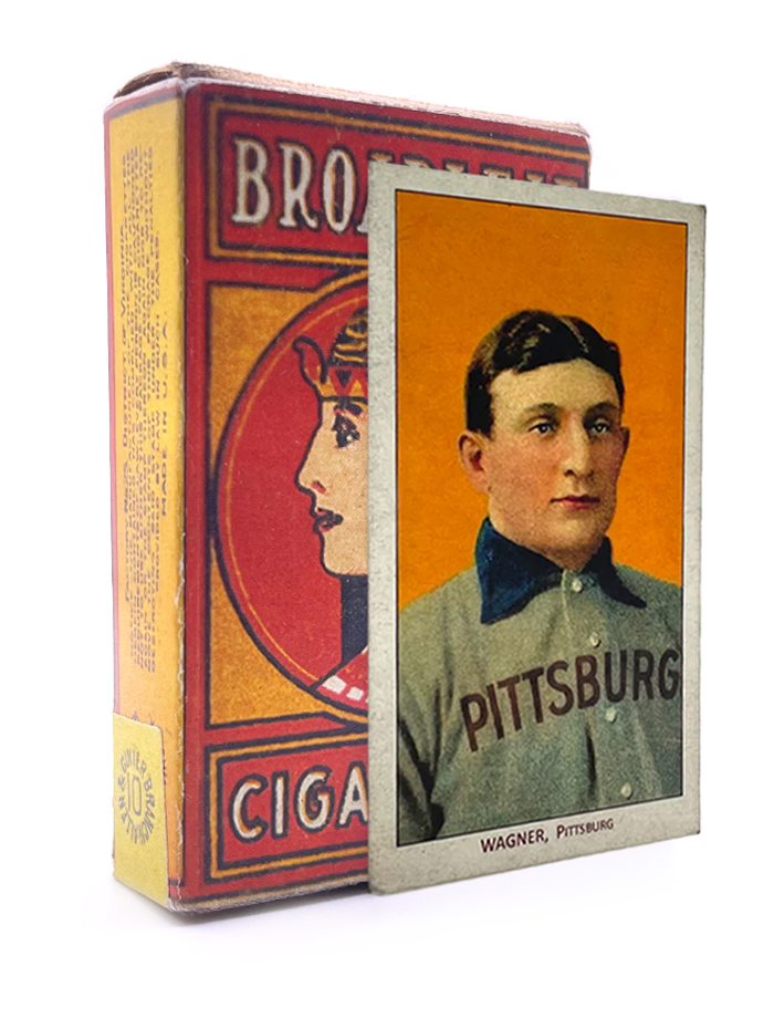 BROADLEAF Cigarette Pack T206 HONUS WAGNER 1910 Baseball Card