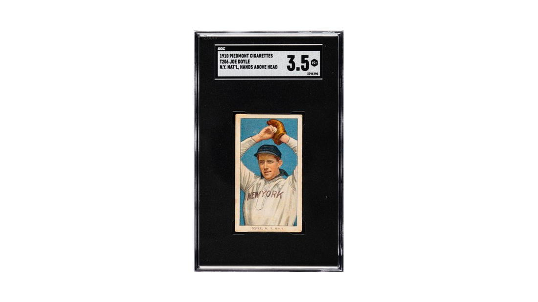 TOPPS206 JOE DOYLE HANDS ABOVE HEAD カード 1909-1911 T206 TOPPS206 JOE DOYLE HANDS ABOVE HEAD カード 1909-1911 T206