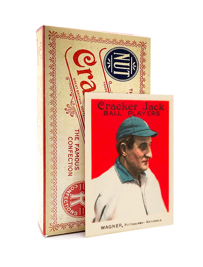 1914 1915 Cracker Jack Box Honus Wagner Baseball Card Anvil Card Co.