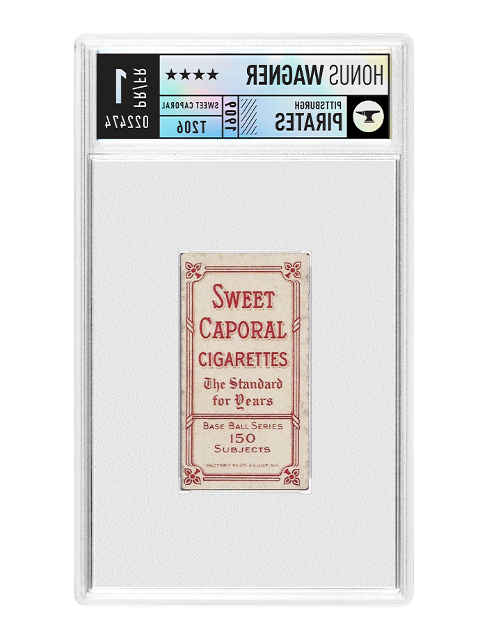 1909 Sweet Caporal T206 Honus Wagner Replica - Reprint Graded Slabbed  Baseball Card – Anvil Card Co.